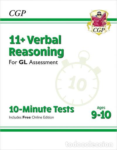 Livros em segunda m&atilde;o: 11+ Verbal Reasoning for GL Assessment 10-minute Tests, Ages 9-10- 9781789083064