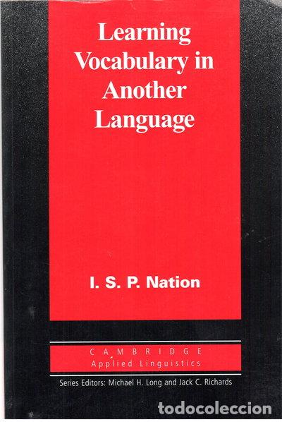 Libros: Learning Vocabulary in Another Language- 9780521804981