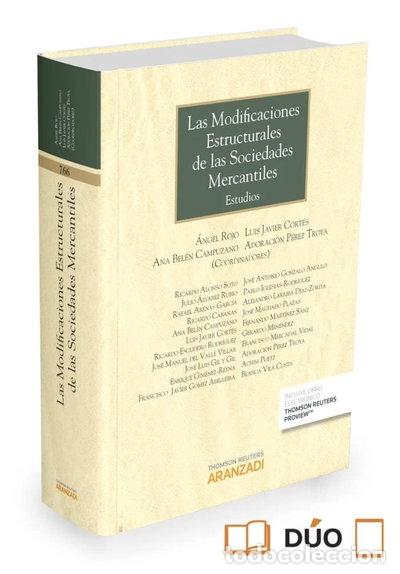 books: Las modificaciones estructurales de las sociedades mercantiles- 9788490982853