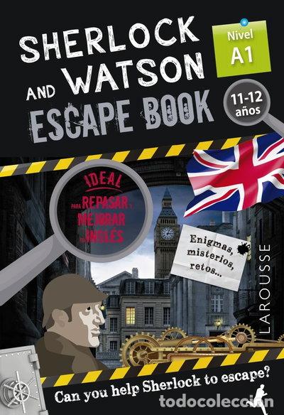 Libros: Sherlock & Watson. Escape book para repasar ingl&eacute;s. 11-12 a&ntilde;os- 9788418473302