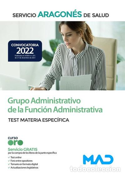 Livros em segunda m&atilde;o: Grupo Administrativo de la Funci&oacute;n Administrativa del Servicio Aragon&eacute;s de Sa...- 9788414254509