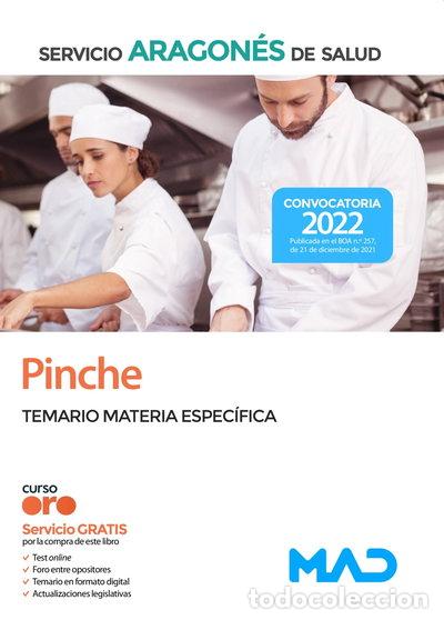 Libros: Pinche del Servicio Aragon&eacute;s de Salud (SALUD-Arag&oacute;n). Temario Materia Espec&iacute;fica- 9788414253755