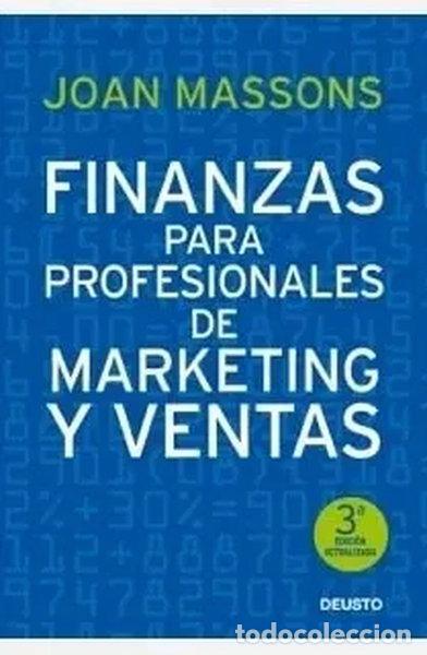 Libros: Finanzas para profesionales de marketing y ventas- 9788423426737