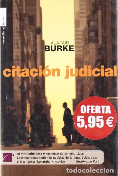 Libros: Citaci&oacute;n judicial- 9788496284357