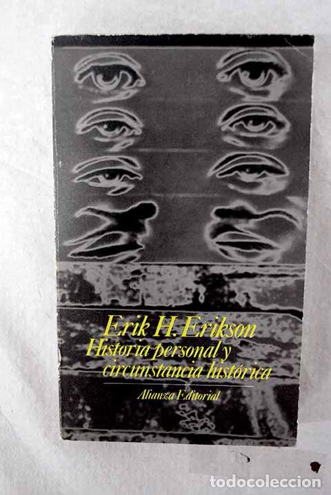 Livros em segunda m&atilde;o: Historia personal y circunstancia hist&oacute;rica.- Erikson, Erik H.
