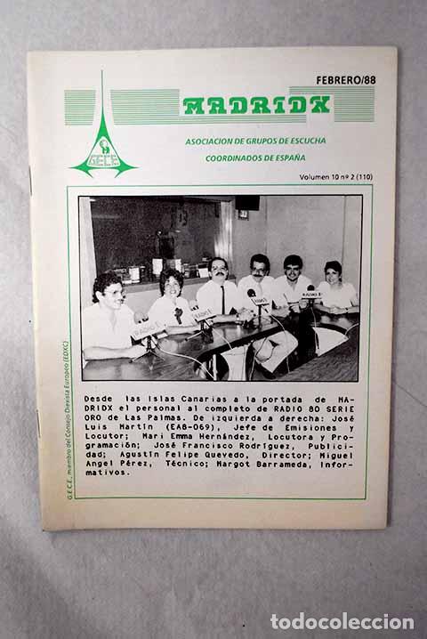 Livros em segunda m&atilde;o: Madrid X: bolet&iacute;n informativo del Grupo de Escucha Coordinados de Espa&ntilde;a, vol. 10, n&uacute;mero 2