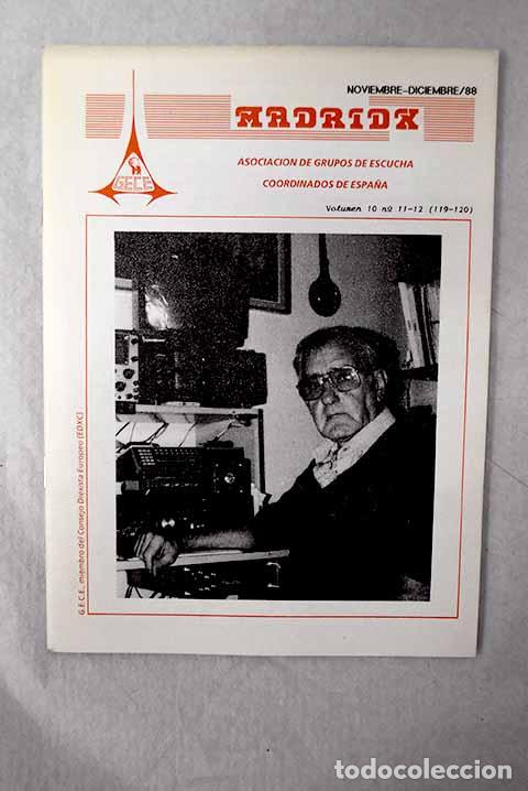 Livros em segunda m&atilde;o: Madrid X: bolet&iacute;n informativo del Grupo de Escucha Coordinados de Espa&ntilde;a, vol. 10, n&uacute;mero 11-12