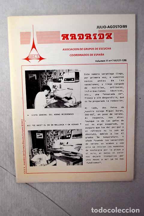 Livros em segunda m&atilde;o: Madrid X: bolet&iacute;n informativo del Grupo de Escucha Coordinados de Espa&ntilde;a, vol. 11, n&uacute;mero 7-8