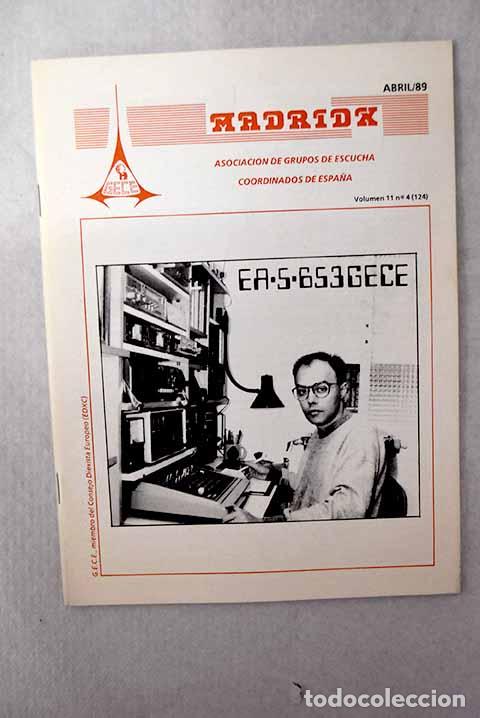 Livros em segunda m&atilde;o: Madrid X: bolet&iacute;n informativo del Grupo de Escucha Coordinados de Espa&ntilde;a, vol. 11, n&uacute;mero 4