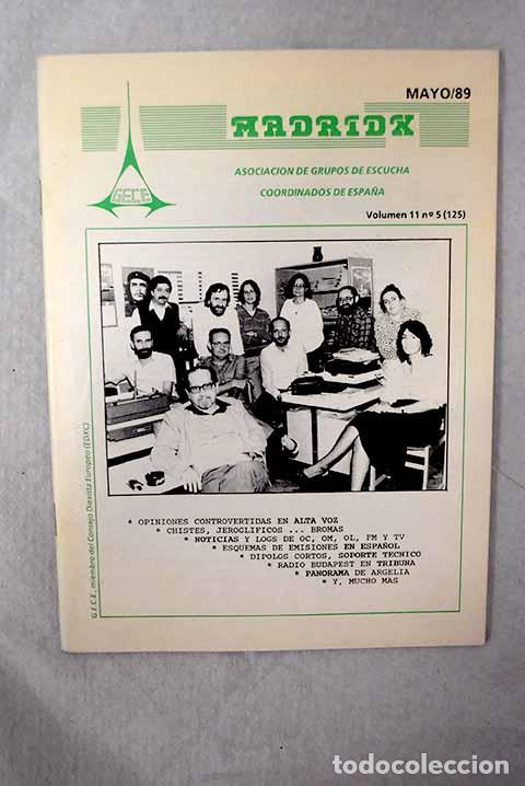 Livros em segunda m&atilde;o: Madrid X: bolet&iacute;n informativo del Grupo de Escucha Coordinados de Espa&ntilde;a, vol. 11, n&uacute;mero 5