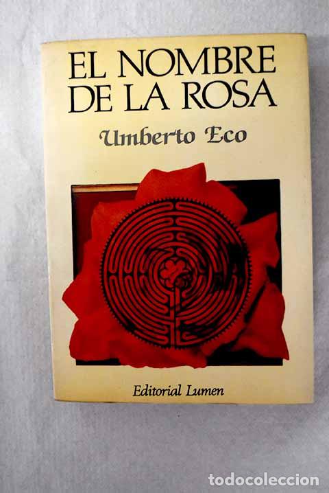 books: El nombre de la rosa.- Eco, Umberto