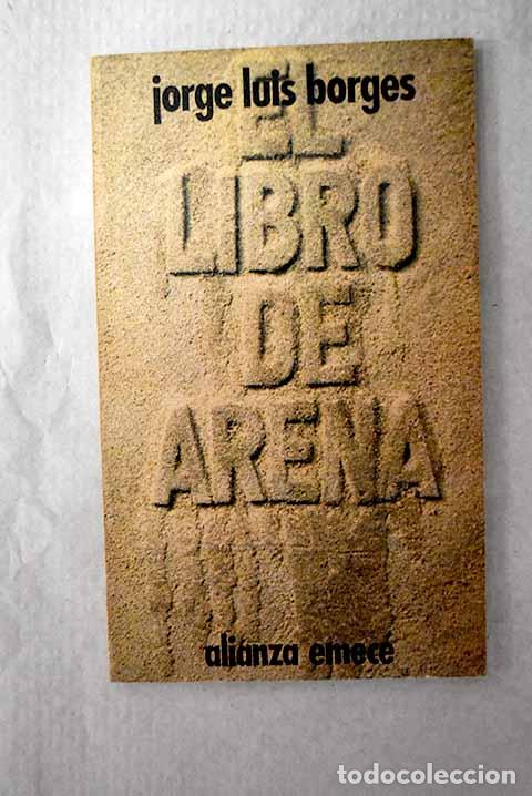 Libros: El libro de arena: Borges, Jorge Luis.- Borges, Jorge Luis