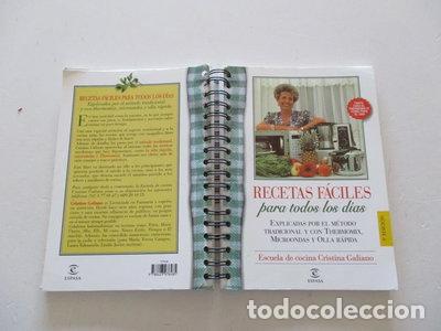 Libri di seconda mano: Recetas f&aacute;ciles para todos los d&iacute;as- 9788423976485