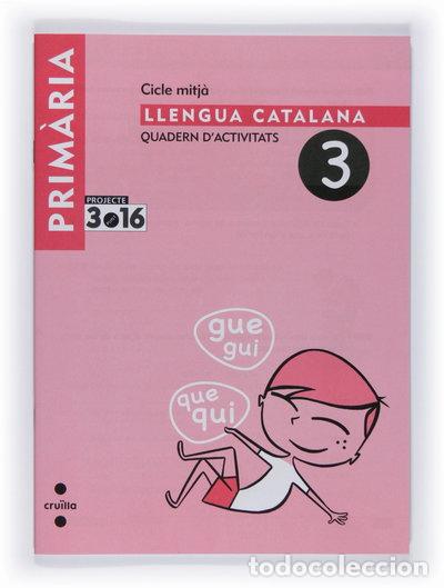 B&uuml;cher: Llengua catalana. Quadern d'activitats 3. Cicle mitj&agrave;- 9788466119016