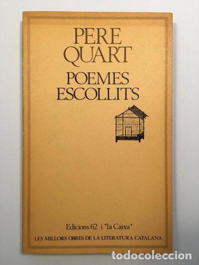 Libros: Poemes escollits- 9788429719949