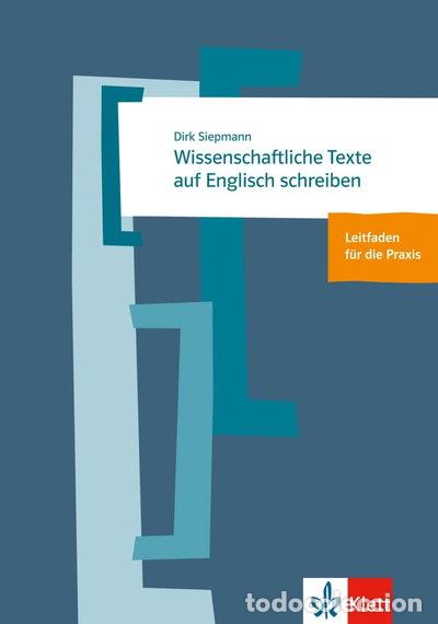 Libros: Wissenschaftliche Texte auf Englisch schreiben: Leitfaden f&uuml;r die Praxis- 9783125196377