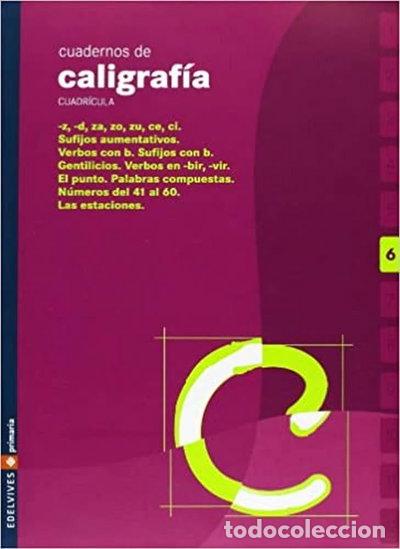 Livros em segunda m&atilde;o: Cuaderno de caligraf&iacute;a 6 Cuadr&iacute;cula (Primaria)- 9788426358509