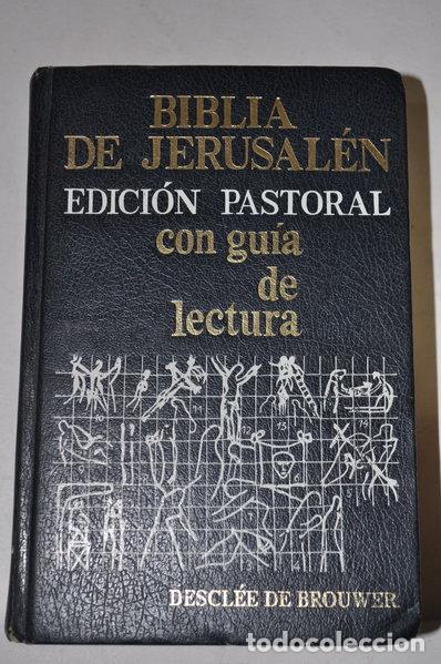 Libros: Biblia de Jerusal&eacute;n. Edici&oacute;n pastoral- 9788433006431