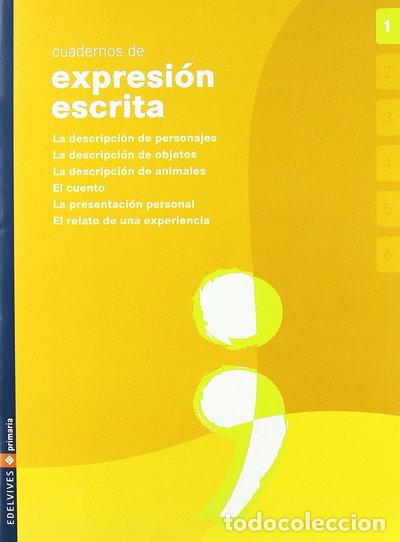 books: Cuaderno 1 de expresi&oacute;n escrita- 9788426360533