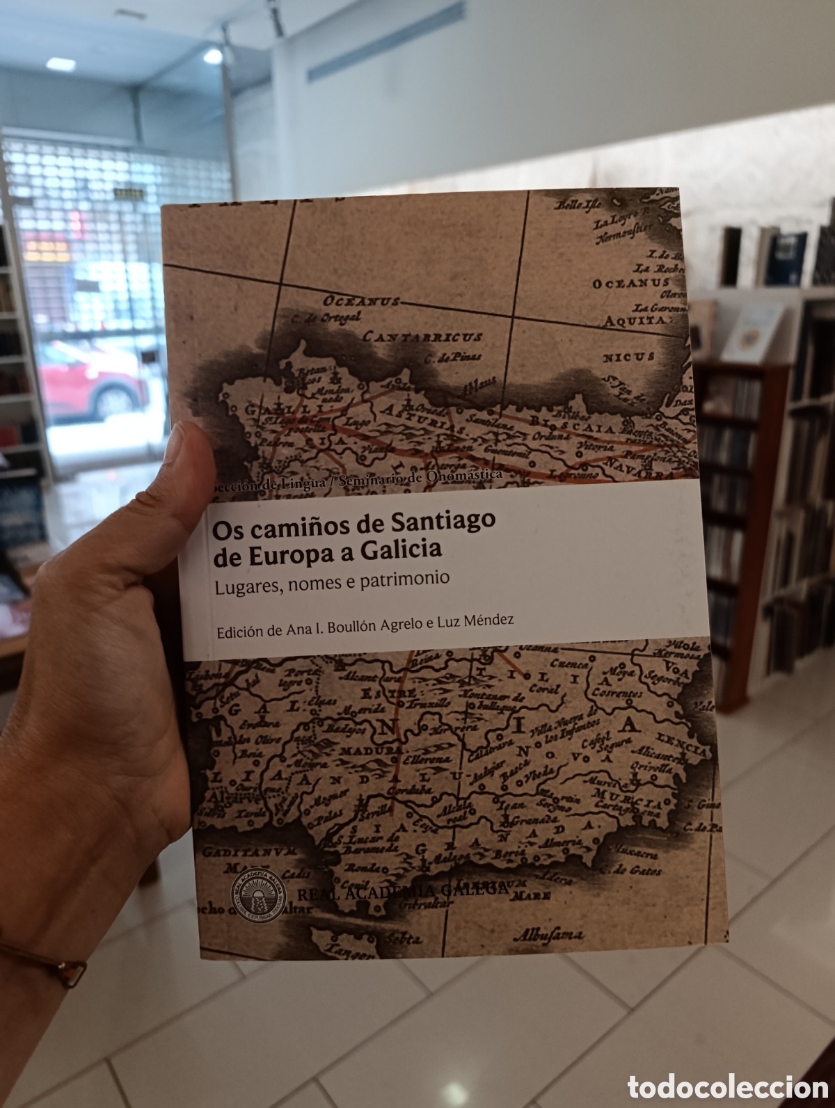 books: OS CAMI&Ntilde;OS DE SANTIAGO DE EUROPA A GALICIA. LUGARES, NOMES E PATRIMONIO