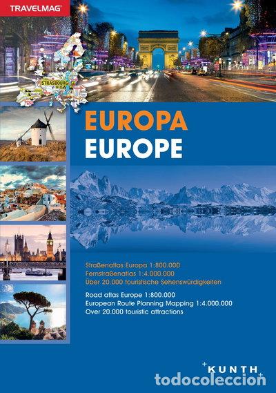 Livres: Reiseatlas Europa- 9783955049362