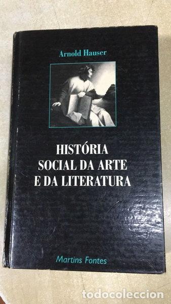 books: Hist&oacute;ria social da arte e da literatura- 9788533603264