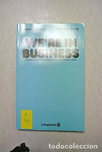 Libros: We're in Business: Teacher's Book- 9780582748736