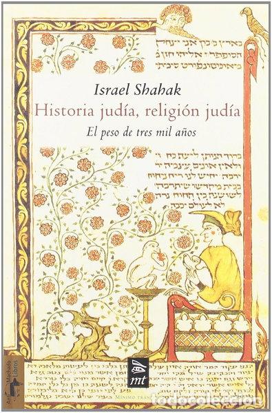 Libros: Historia jud&iacute;a, religi&oacute;n jud&iacute;a- 9788477747611