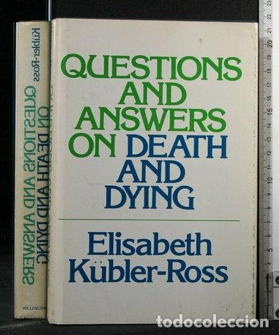 Livros em segunda m&atilde;o: Questions and Answers on Death and Dying- 9780025671201