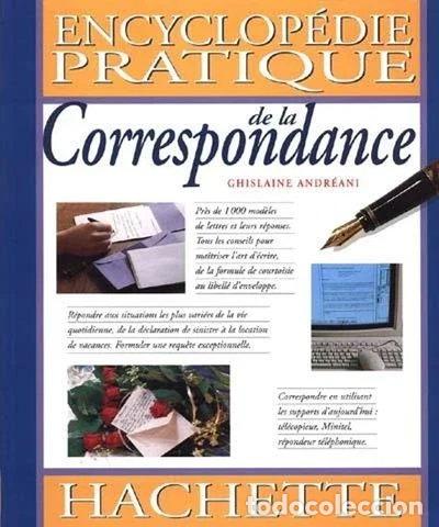 books: Encyclop&eacute;die pratique de la correspondance- 9782010204524