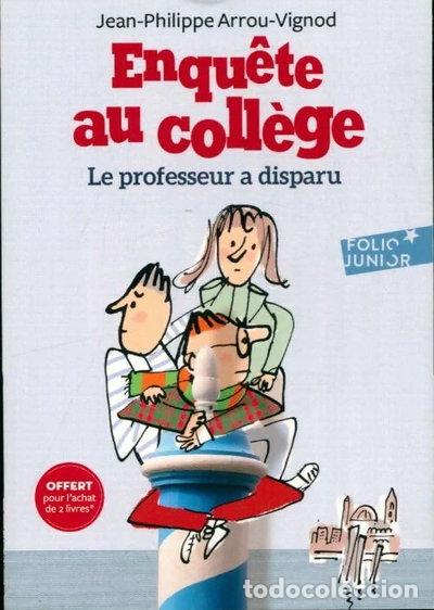 Libros: Enqu&ecirc;te au coll&egrave;ge Tome I: Le professeur a disparu- 3260051367935
