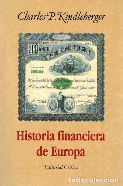 books: Historia financiera de Europa- 9788474233414