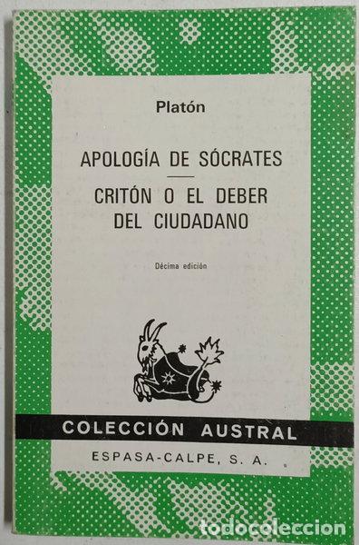 Livros em segunda m&atilde;o: Apolog&iacute;a de S&oacute;crates- 9788423906390