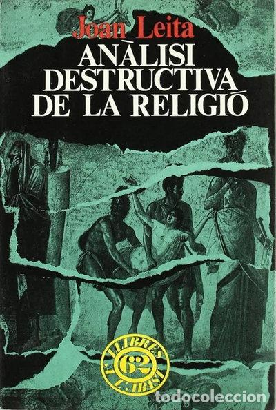 Libros: An&agrave;lisi destructiva de la religi&oacute;- 9788429711905