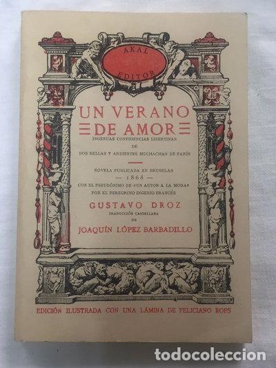 Libros: Un verano de amor- 9788473392891