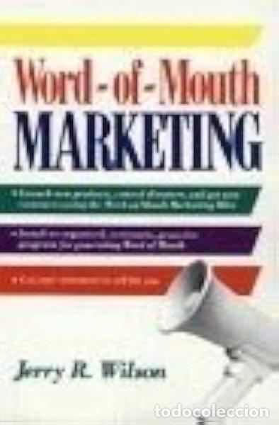 Libros: Word-Of-Mouth Marketing- 9780471524953