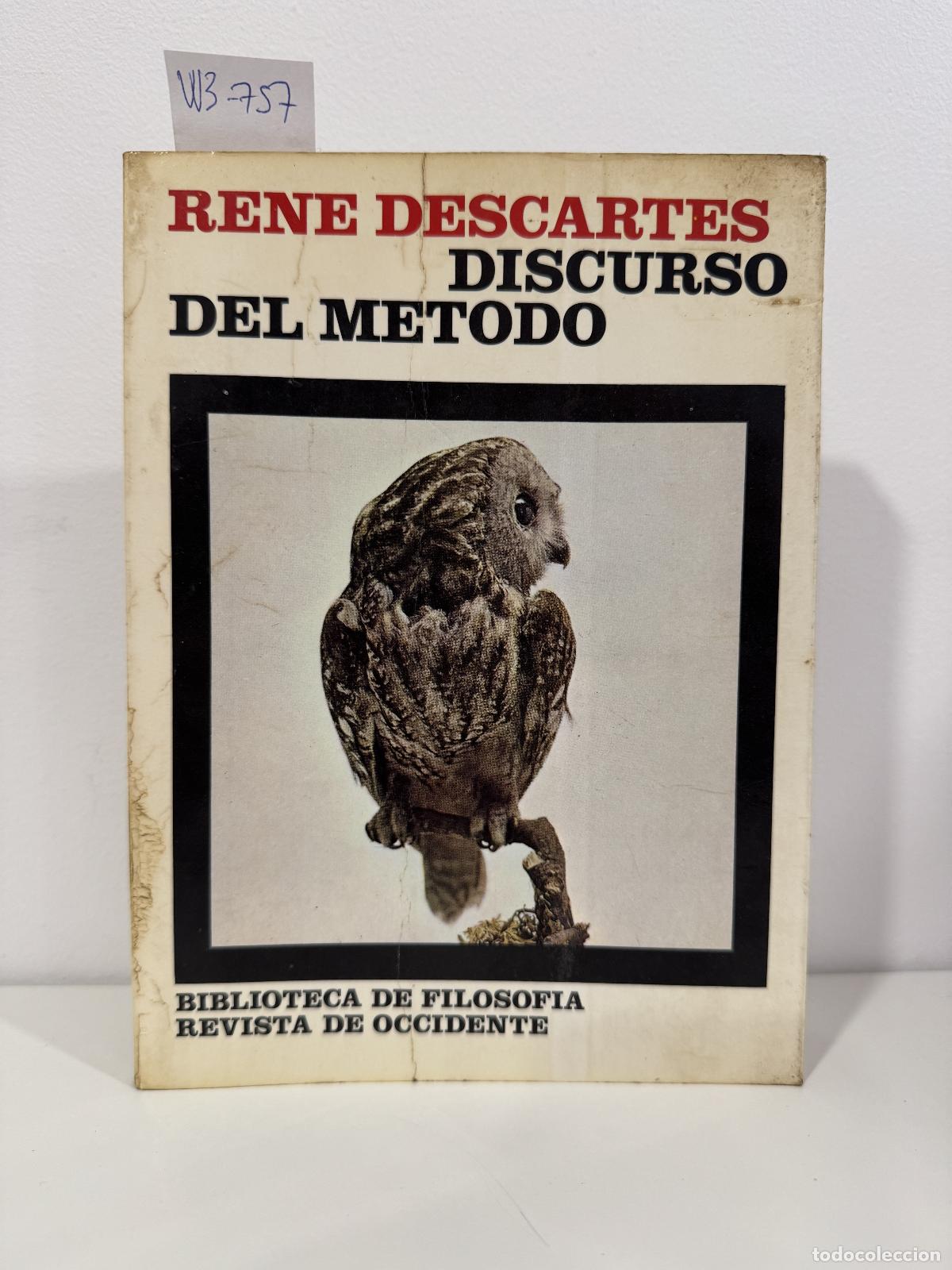 Libros: DESCARTES, Ren&eacute;. - Discurso del m&eacute;todo.