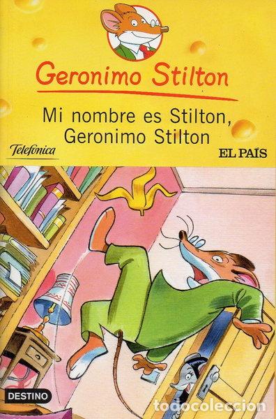 Libros: Mi nombre es Stilton, Geronimo Stilton- 8425536000850
