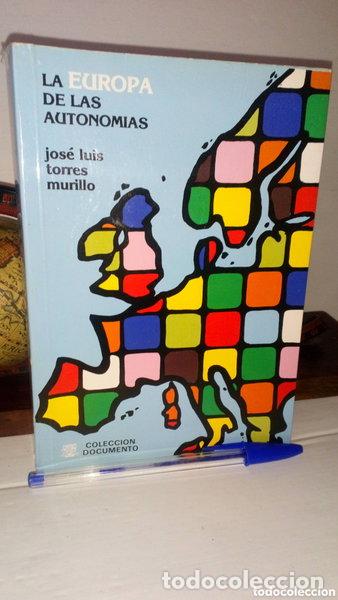 Libros: La Europa de las autonomías- 9788475802268