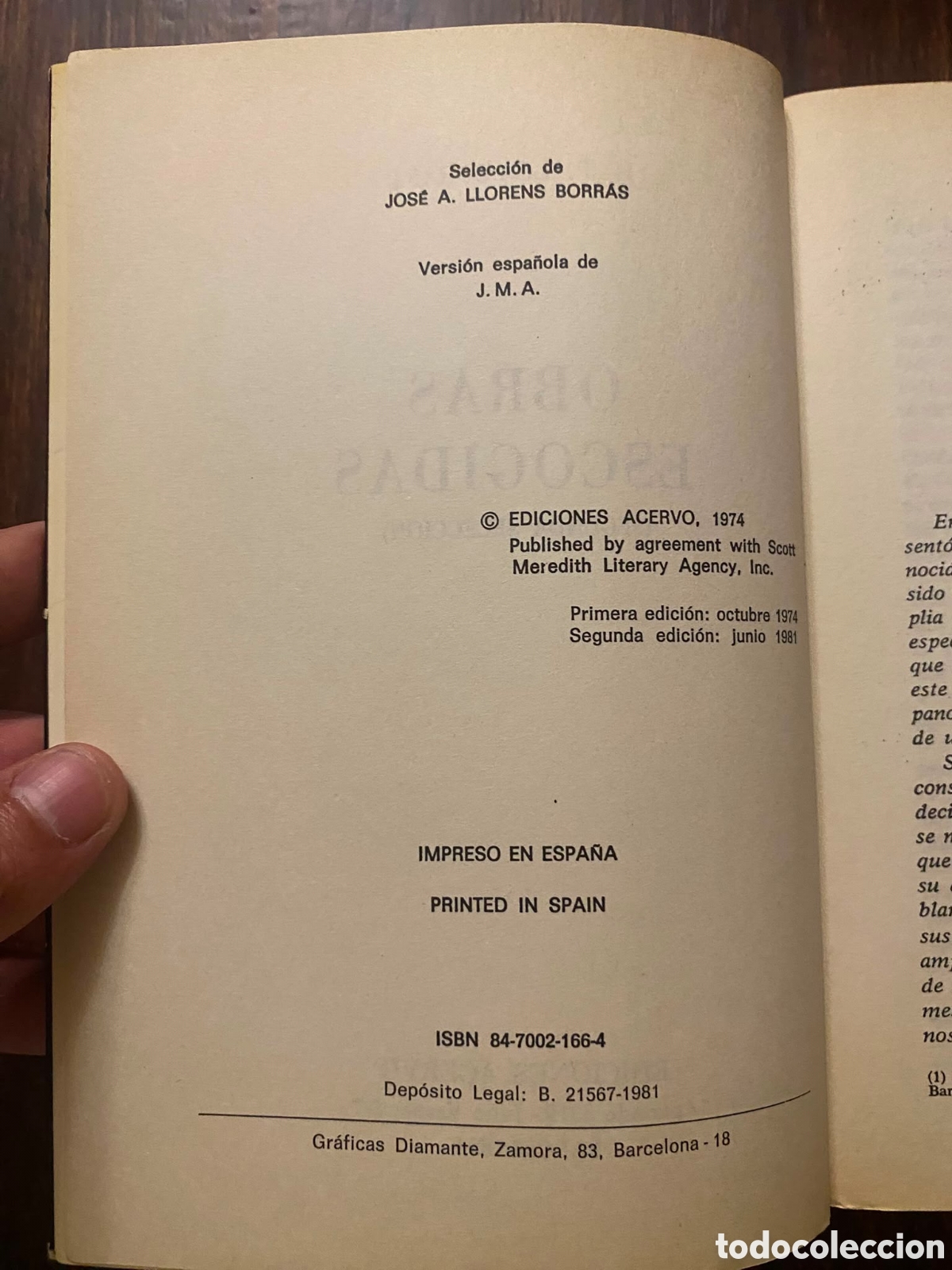 Libros: Libros antiguos de unos 30 a&ntilde;os. 1&deg;y 2&deg; Ediciones - Foto 8