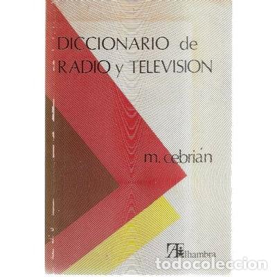 books: Diccionario de radio y televisión- 9788420507897