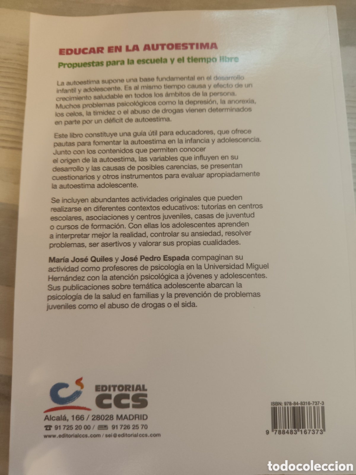 Libros: Educar en la autoestima. Propuestas para la escuela y el tiempo libre - Foto 2