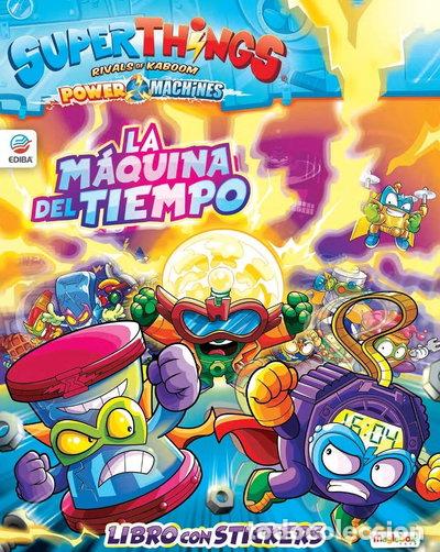 Libros: Libro de Stickers Superthings Power Machines - Espa&ntilde;a- 9788412263367