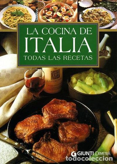 Libros: Cocina de Italia. Todas las recetas- 9788844026875