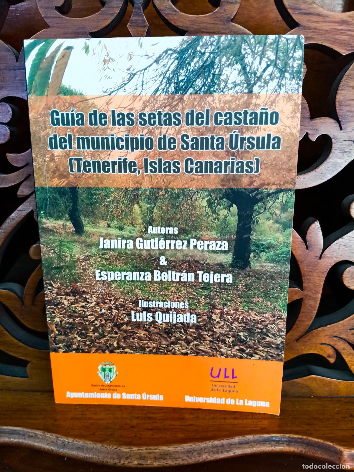 Libros: GUIA DE LAS SETAS DEL CASTA&Ntilde;O DEL MUNICIPIO DE SANTA URSULA, JANIRA GUTIERREZ PERAZA. CANARIAS 2008