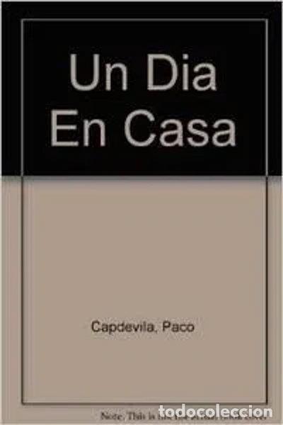 Libri di seconda mano: Un d&iacute;a en casa- 9788439289357