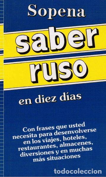 books: Saber ruso en diez d&iacute;as- 9788430311507