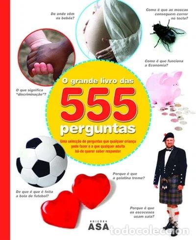 Libros: O Grande Livro das 555 Perguntas- 9789724153612