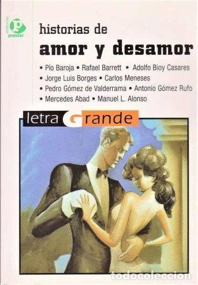 Livres: Historias de amor y desamor- 9788478840243