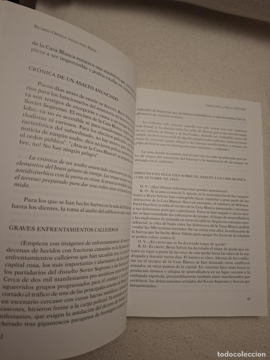 Libri di seconda mano: Salgo para Hait&iacute; - Ortega, Ricardo